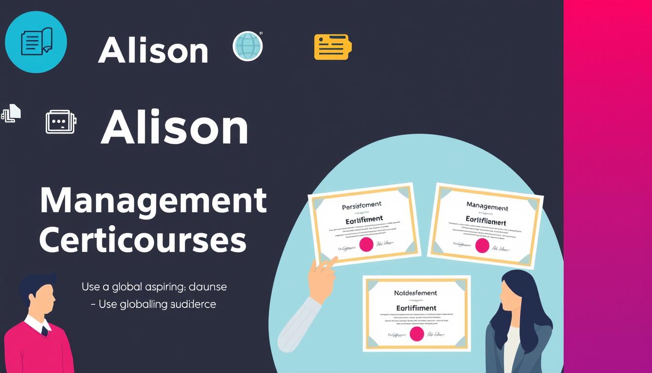 Alison management certificate courses