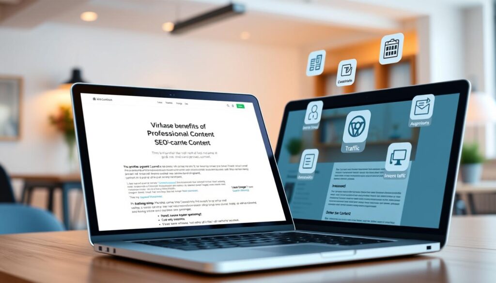 SEO Benefits of Professional Content