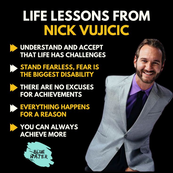 Understand and Accept That Life Has Challenges - Life Lessons From Nick  Vujicic