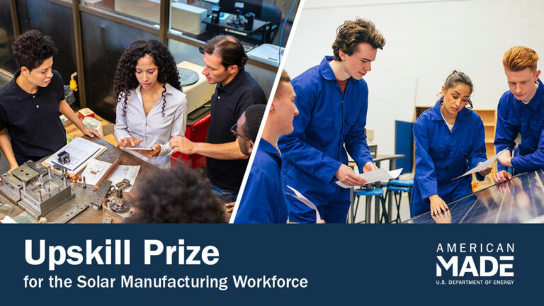 Upskill Prize for the Solar Manufacturing Workforce | HeroX