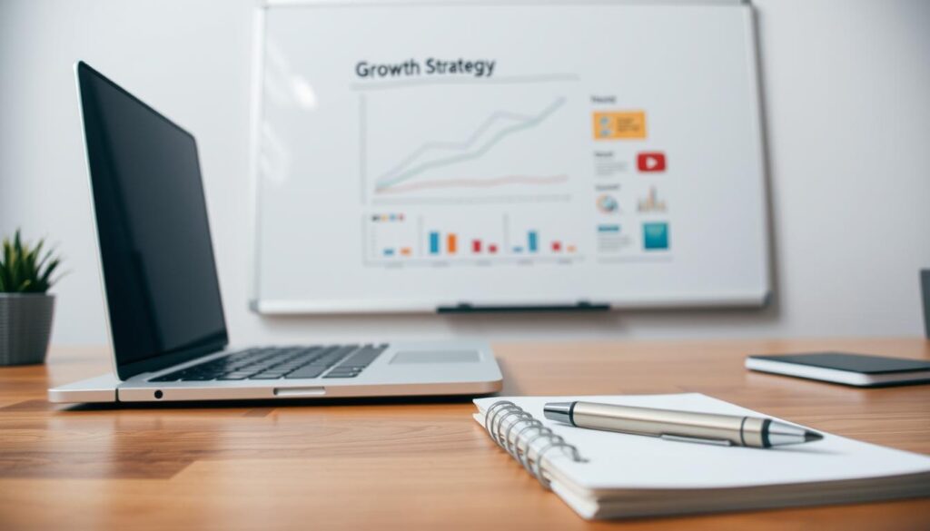 YouTube channel growth strategy