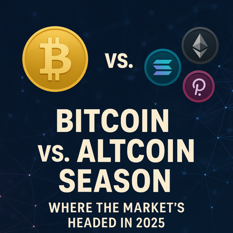 Bitcoin vs. Altcoin Season: Where the Market’s Headed in 2025
