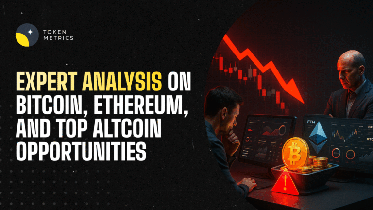 Crypto Market Turns Bearish: Expert Analysis on Bitcoin, Ethereum, and Top Altcoin Opportunities