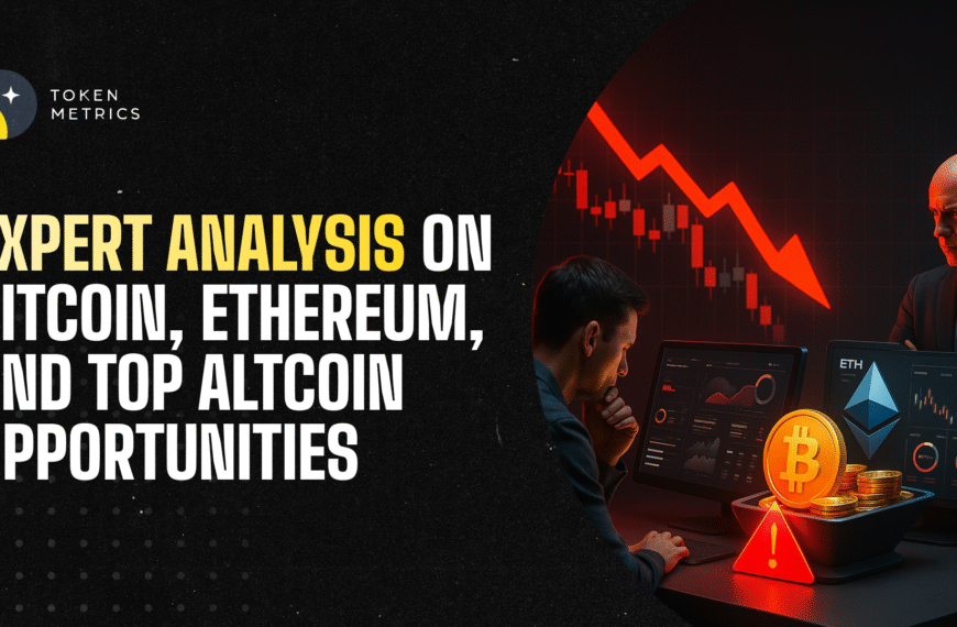 Crypto Market Turns Bearish: Expert Analysis on Bitcoin, Ethereum, and Top Altcoin Opportunities